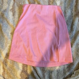 Divided Light Pink Mini Skirt